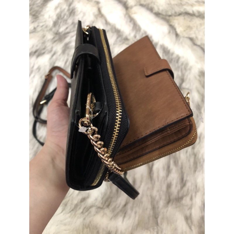 Ví 2 zip Calvin Klein