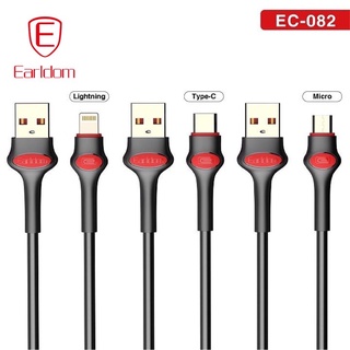 Cap sạc Earldom EC 082 Lightning - Type C - Micro