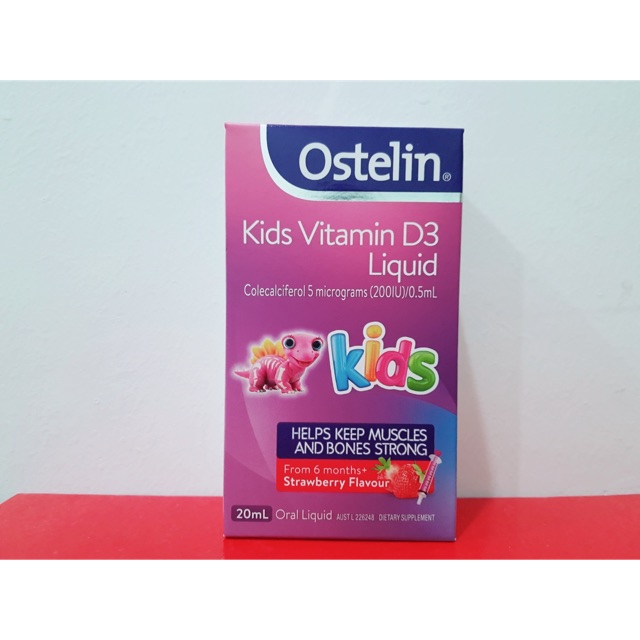 Vitamin D3 Ostelin Liquid 20ml