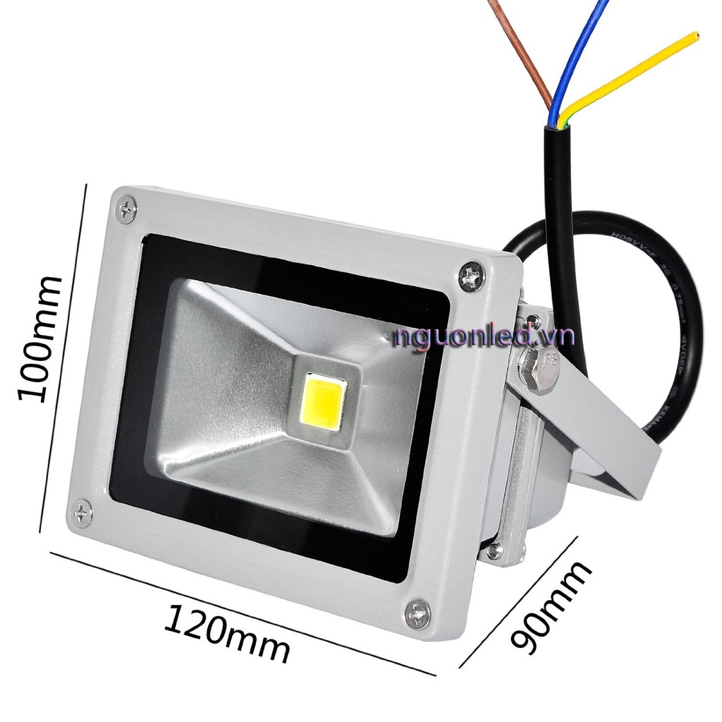 Đèn pha 10w NHIỀU LOẠI ÁNH SÁNG hàng tốt bảo hành 1 NĂM