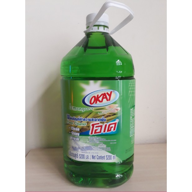 [100% HÀNG CHÍNH HÃNG]NƯỚC LAU SÀN OKAY THÁI LAN 5200ML