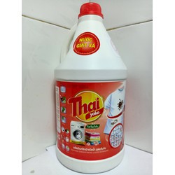 Nước giặt xả THAIYOKO Hàng THAILAND chính hãng - Can 3500ml Màu Đỏ