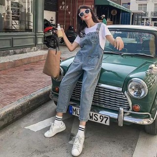 Yếm jean nữ chất bò thời trang cao cấp mẫu mới binstore94 m002