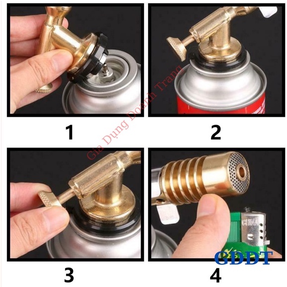 Đèn khò gas mini, Đầu khò gas oxy cao cấp