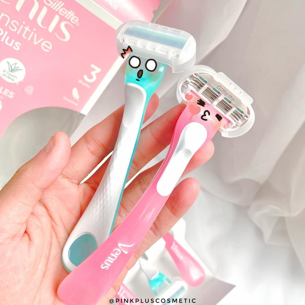Dao cạo Ve.nus Gillette 3 đầu bảo vệ, dao cạo dành riêng cho nữ