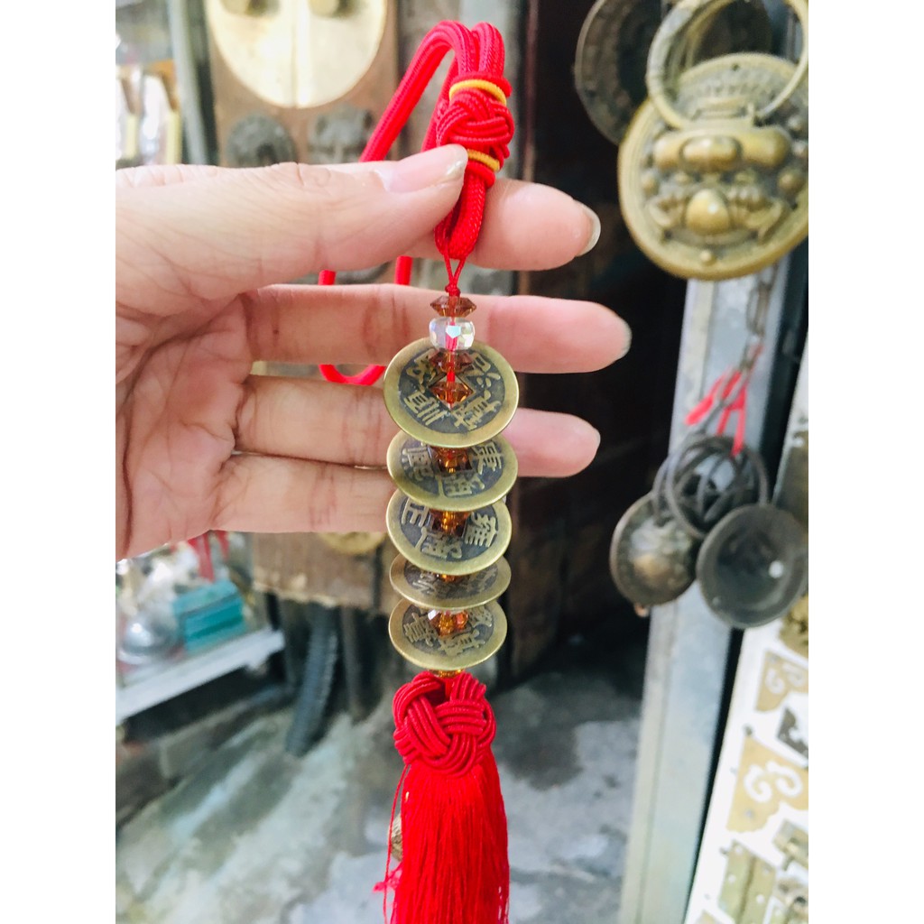 Dây treo đồng xu ngũ đế