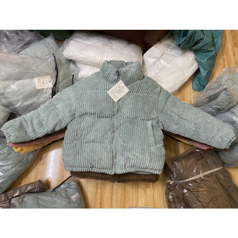 [ Ảnh thật ]  Áo phao nhung Quảng Châu cao cấp hàng có sẵn - AK01 | BigBuy360 - bigbuy360.vn