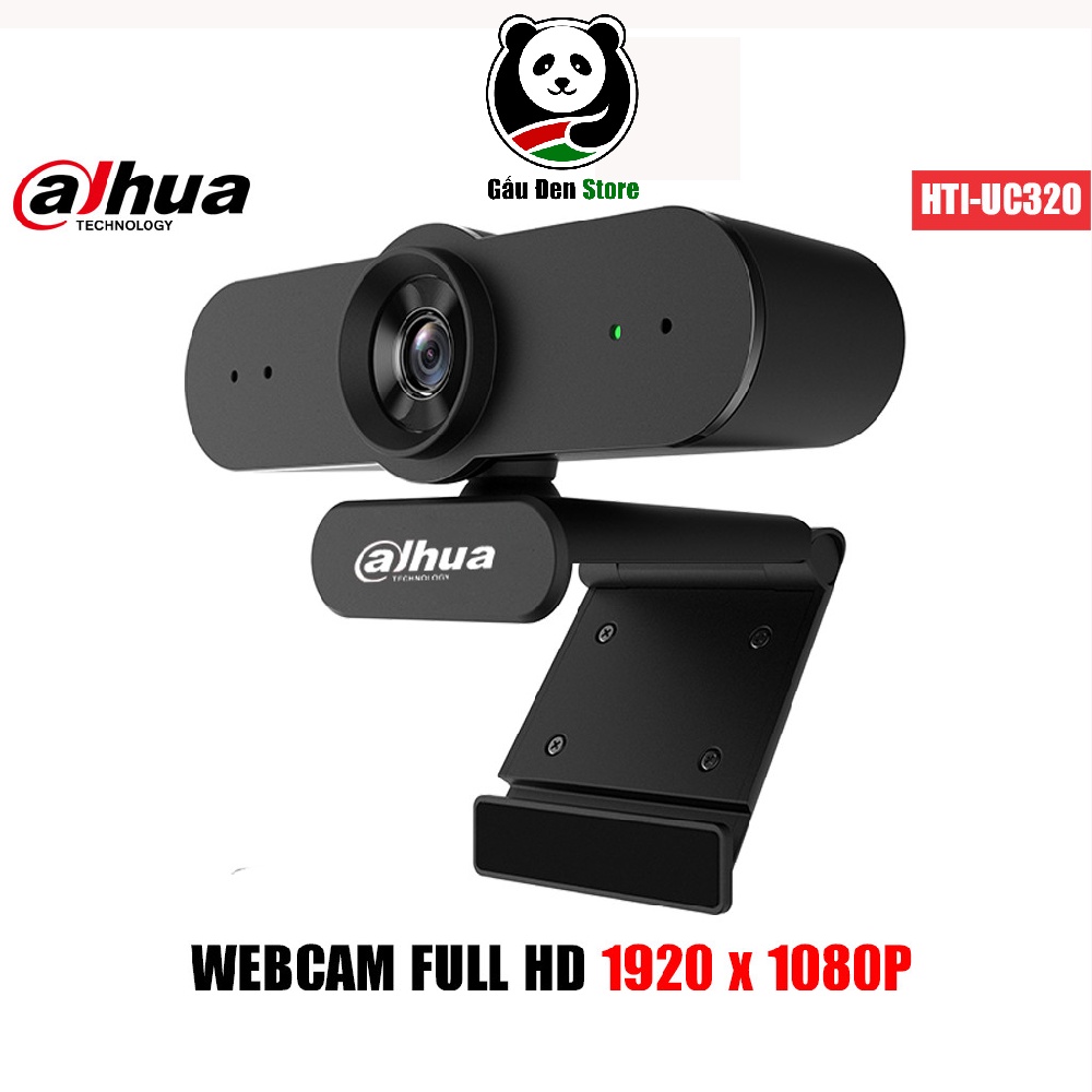 Webcam Dahua HTI-UC320 Full HD 1080P , Tích Hợp Mic - Hàng Chính Hãng