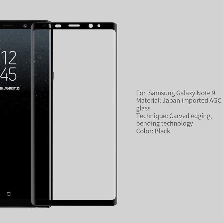 [GIÁ TỐT] MIẾNG DÁN CƯỜNG LỰC SAMSUNG GALAXY NOTE 9 NILLKIN 3D CP+MAX CHÍNH HÃNG