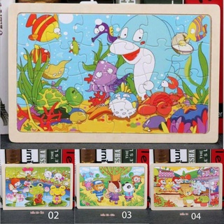 Tranh ghép gỗ 24 miếng