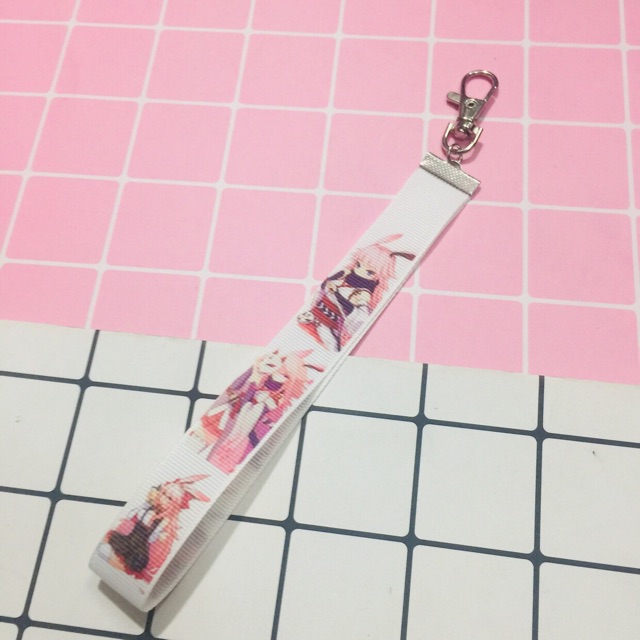 Móc nametag dây treo strap darling in the franxx