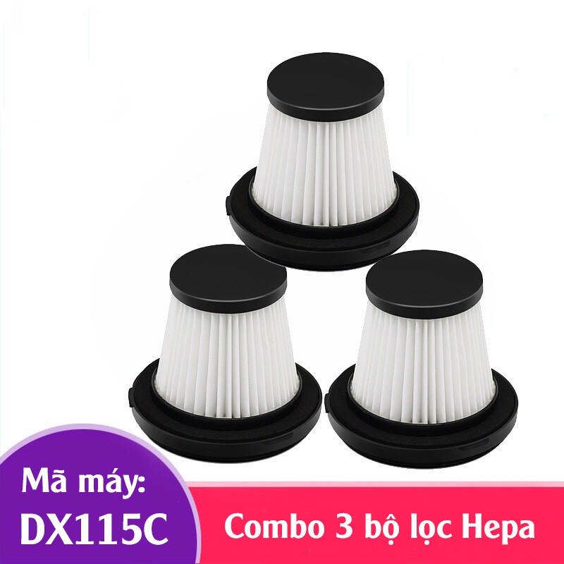 Bộ Lõi Lọc Hepa Thay Thế CM800/DX115C/DX700 Dành Cho Máy Hút Bụi Dreema