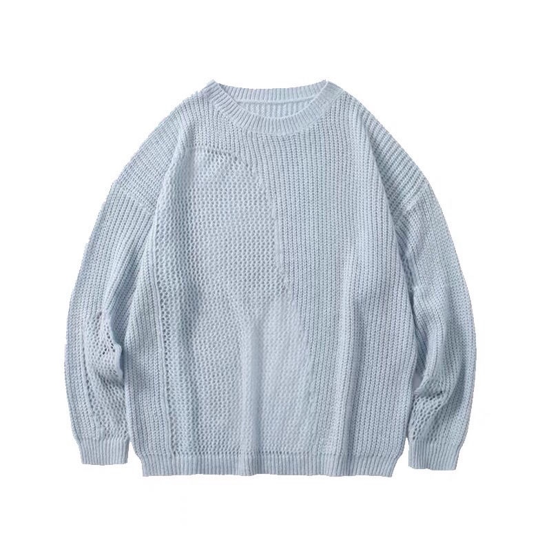 Áo Sweater Khoét Lỗ Phong Cách Phương Tây Ngọt Ngào Cho Nữ