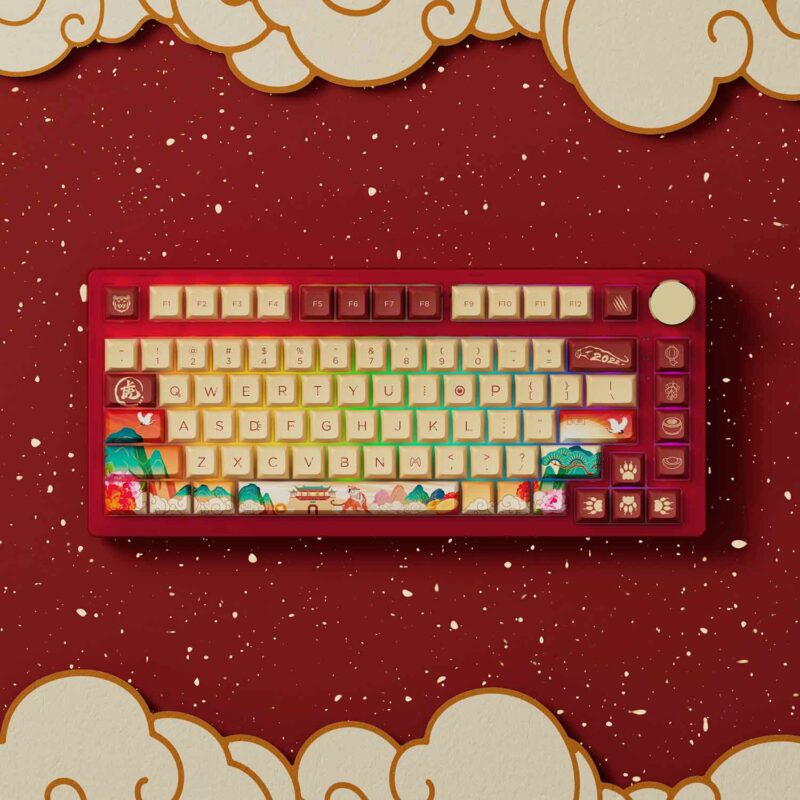 Bàn phím AKKO PC75B Plus (Bluetooth 5.0 / Wireless 2.4Ghz / Hotswap / Foam tiêu âm / AKKO CS Jelly s