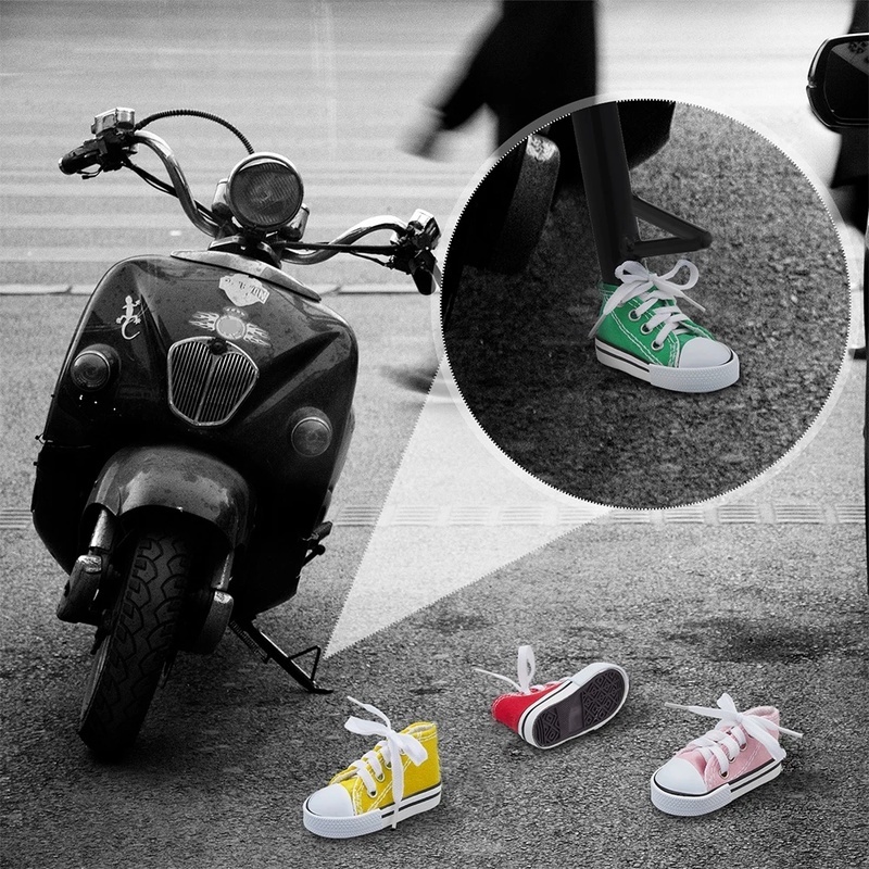 Vỏ Bọc Bảo Vệ Chân Chống Xe Máy/ Xe Đạp Điện Mini Dễ Thương