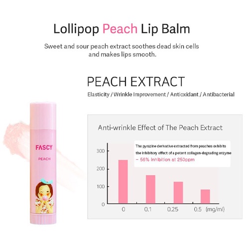 [FASCY] Lollipop Lip Balm 3.9g