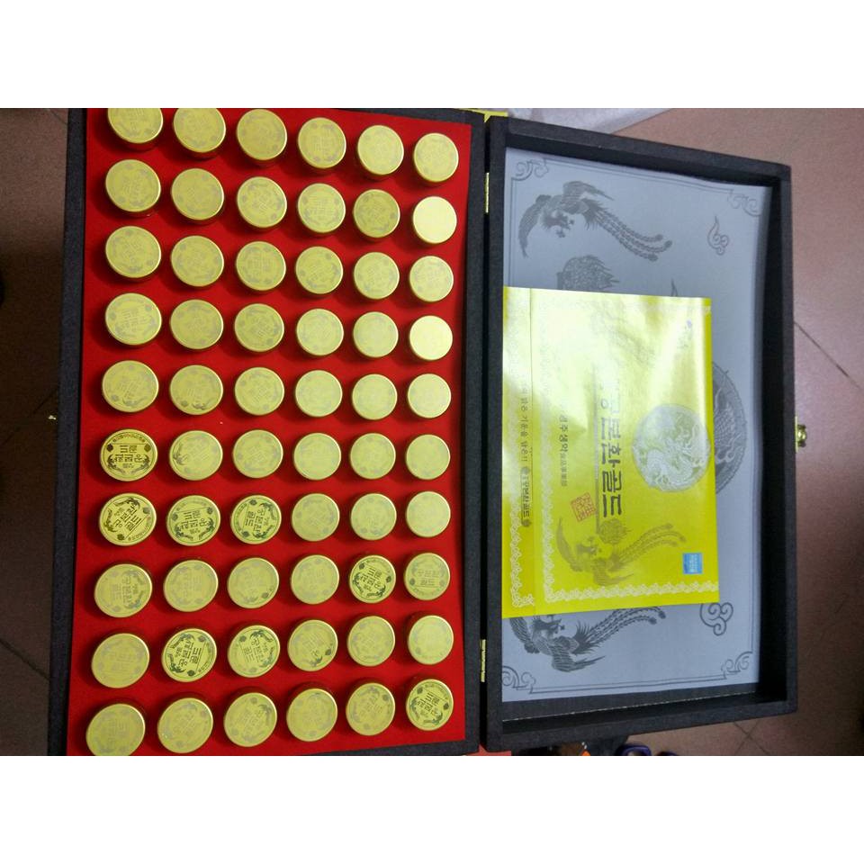 ĐÔNG TRÙNG HẠ THẢO HÀN QUỐC -HỘP GỖ 60 VIÊN | BigBuy360 - bigbuy360.vn