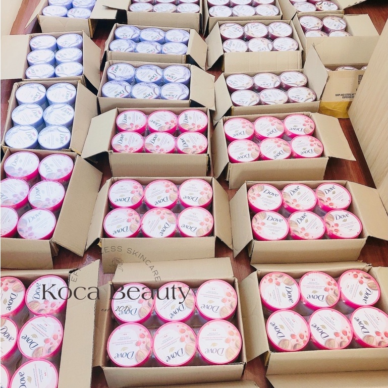 Tẩy da chết toàn thân Dove, giúp da mịn màng 289g
