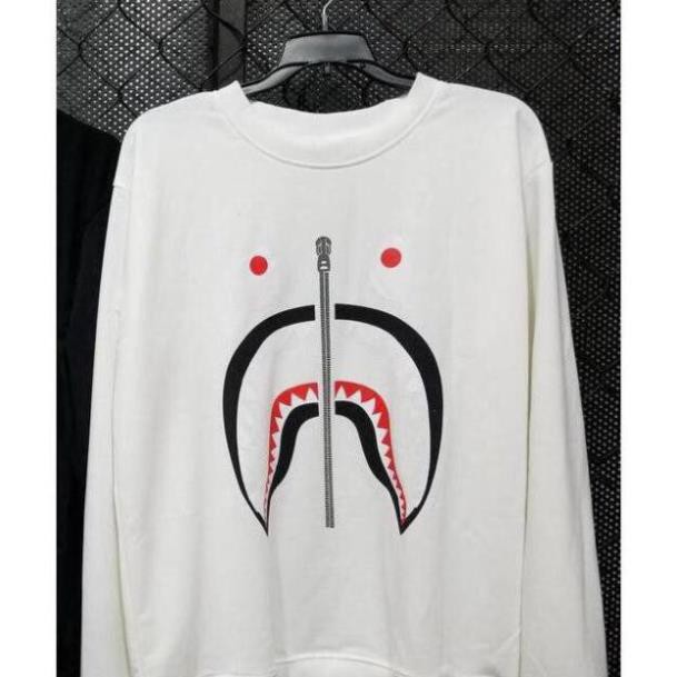 SALE- "RẺ VÔ ĐỊCH" có bigsize đến hơn 100kg vải nỉ bông dày mịn ÁO SWEATER TEE BAPE 11 CAO CẤP - LIMITED