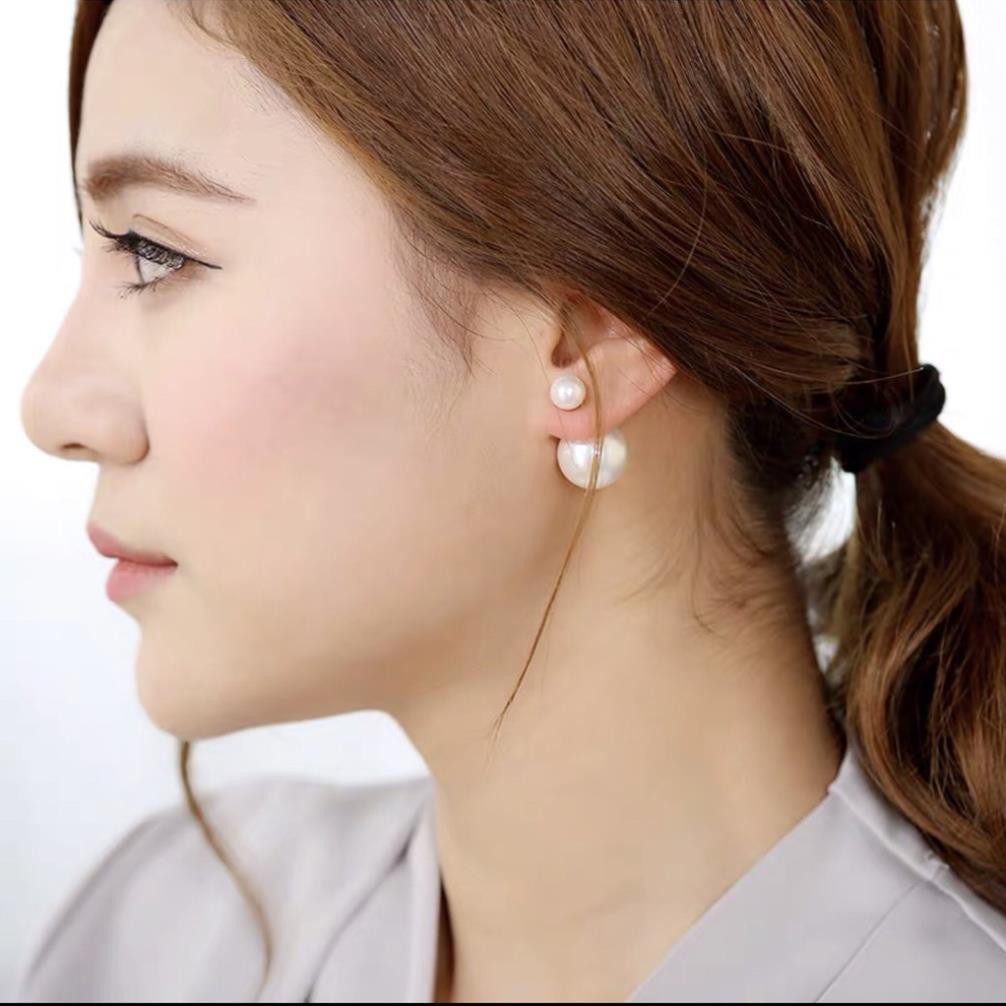 bông tai ngọc trai cao cấp , hạt trai to tròn, đều, chắc chắn sẽ làm bạn trở nên xinh đẹp lỗng lẫy giữa đám đông ạ