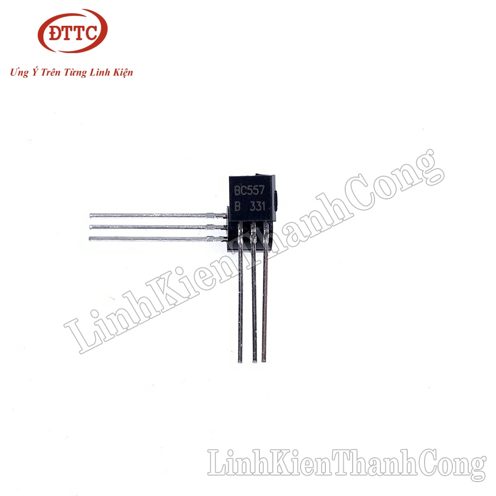 Bộ 2 Chiếc BC557 Transistor PNP 0.1A 45V kiểu chân TO92