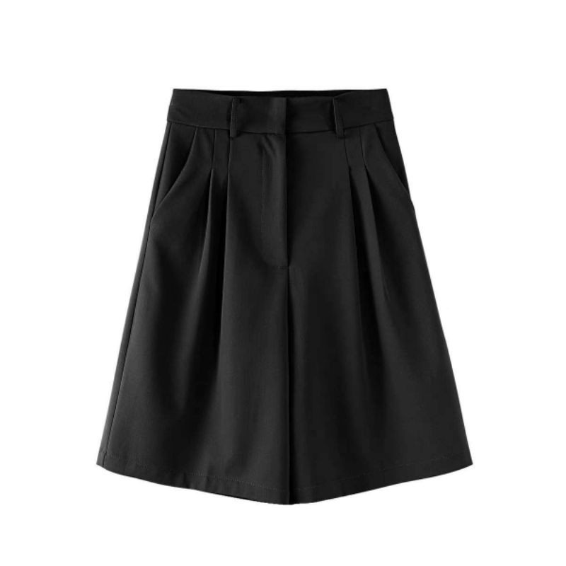 QUẦN SHORT LỬNG ỐNG RỘNG CẠP CAO, Quần lửng ống rộng nữ lưng cao [Quần ulzzang nữ ống rộng] | BigBuy360 - bigbuy360.vn