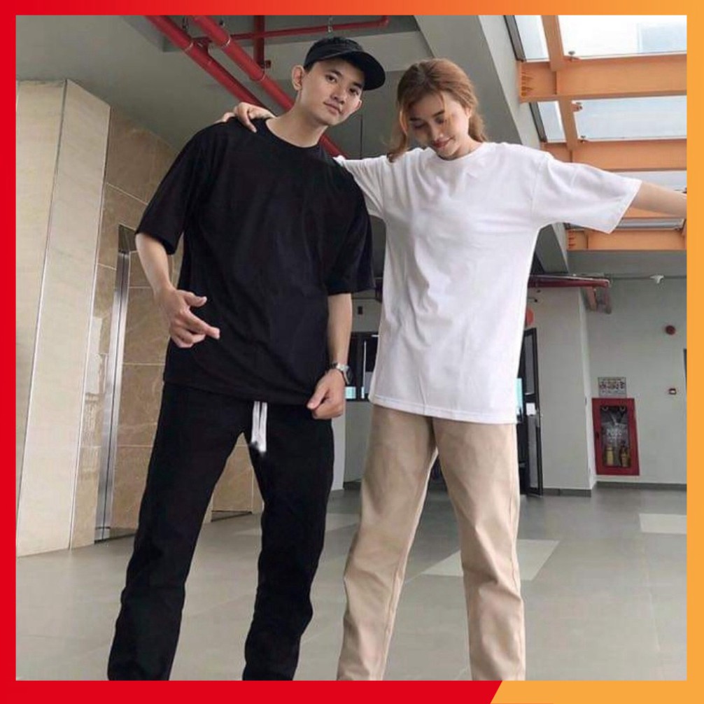 Áo thun trơn tay lỡ unisex cho nam và nữ, chất liệu cotton cao cấp, thoáng mát, co giãn, nhiều màu sắc - TTL01 HaHo Fash | BigBuy360 - bigbuy360.vn