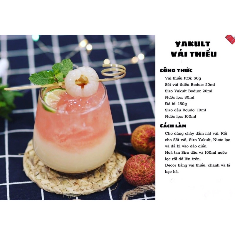 Mứt vải Boduo hộp 1kg