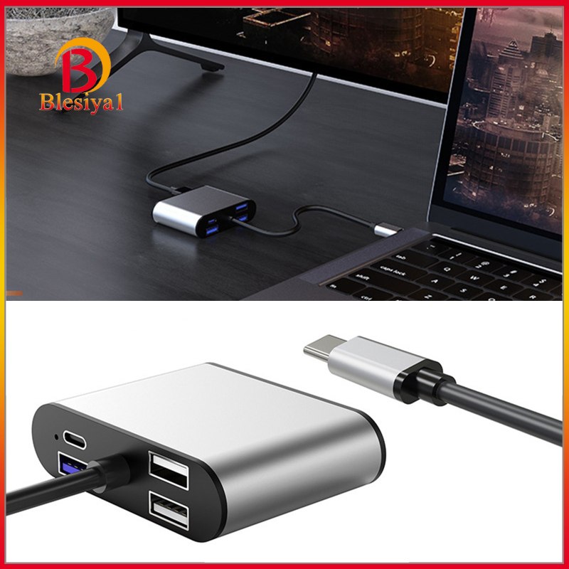 (Hàng Mới Về) Cáp Sạc Usb Type-C Hub Usb 3.0 Vga Cho Macbook Pro