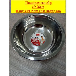 Chậu Inox cao cấp Vifon 28cm hàng VN giá cạnh tranh hàng tàu.