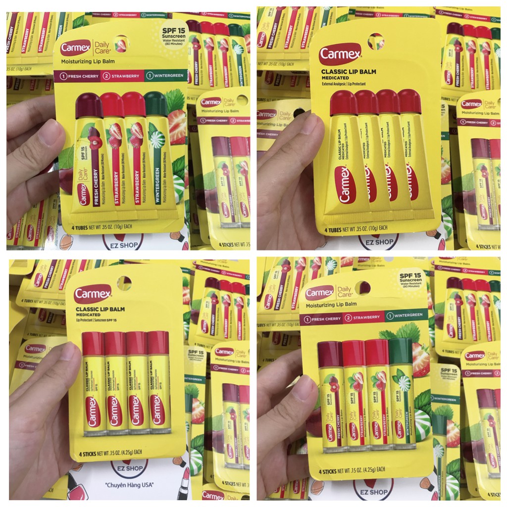 🔥💥 DƯỠNG MÔI CARMEX CÁC LOẠI