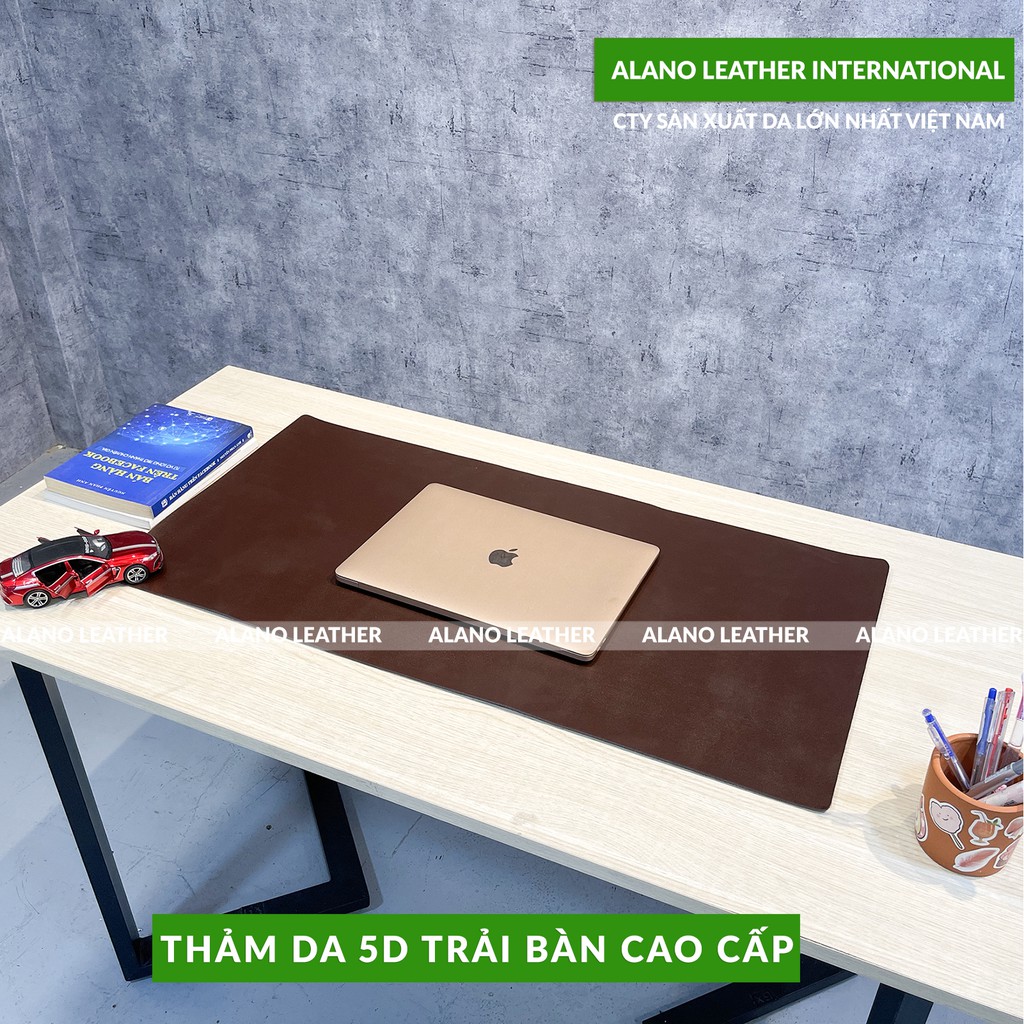 [Hình Thật / Giá Xưởng] Thảm Da Trải Bàn 5D Màu Nâu CàFe Chống Thấm, Chống Trầy, Tiện Lợi, Bảo hành 2 Năm Tại Xưởng