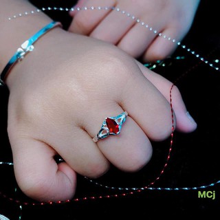 Nhẫn bạc cho bé trai ms 130