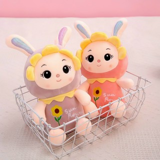Gấu bông thỏ hoa mặt trời siêu kute size 40cm