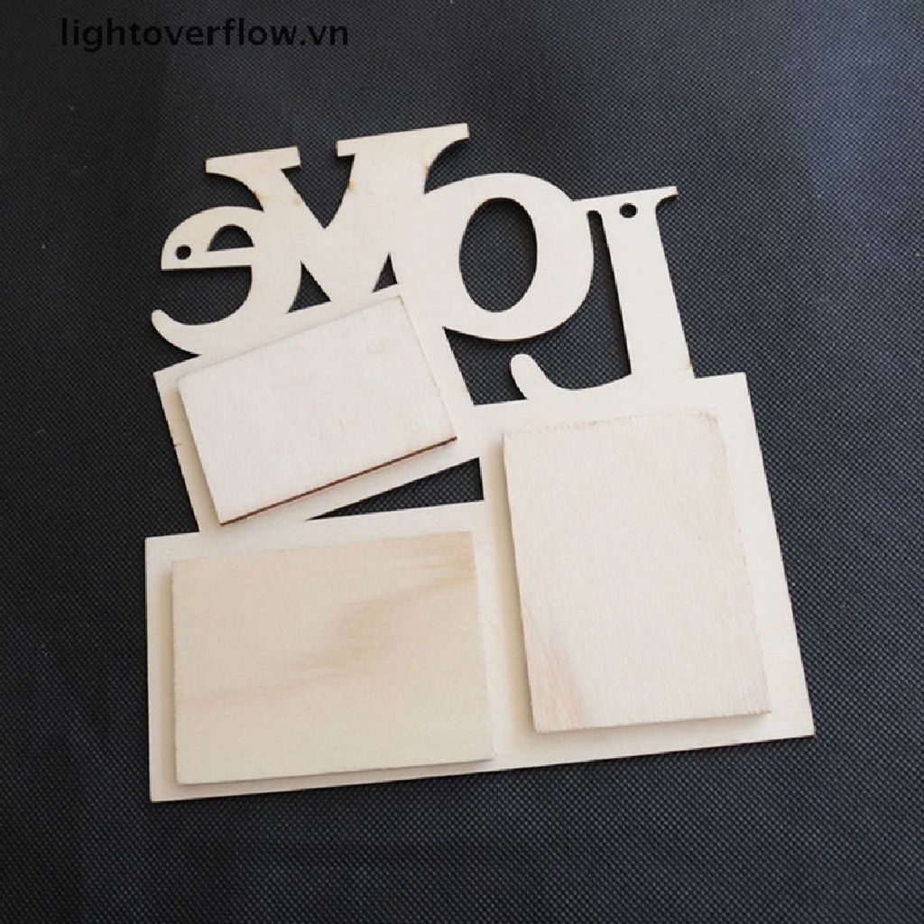 Khung Ảnh Rỗng Hình Trái Tim Trang Trí Nhà Cửa DIY