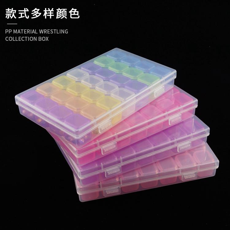 Hộp Đựng Dụng Cụ Làm Móng 28 Ngăn Tiện Lợi