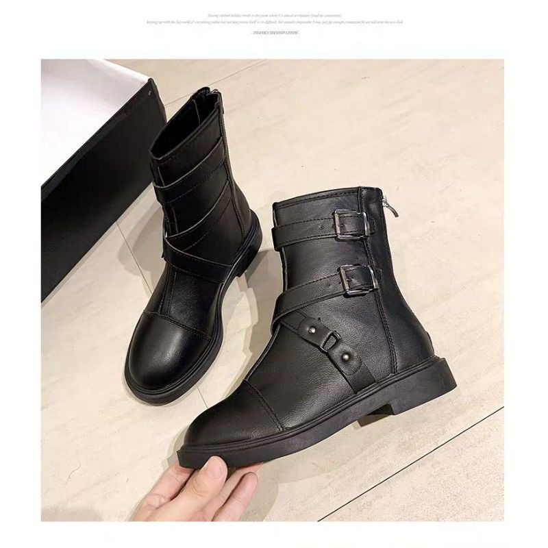 Order - boots Hàn Quốc dành cho các cô gái năng động năm 2021 hàng quảng châu loại đẹp