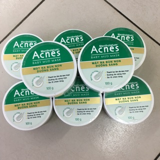 Mặt nạ bùn non Acnes sáng da, se nhỏ lỗ chân lông.