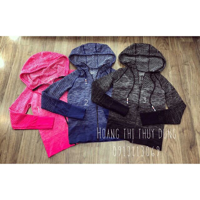 Có 2 túi ngoài Dây Kéo. Áo khoác nữ tập Thể Thao, tập Gym, tập Yoga cao cấp. HÀNG QC LOẠI 1 [Navy] | BigBuy360 - bigbuy360.vn