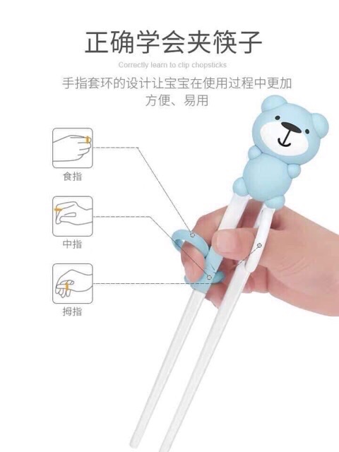 Set muỗng nĩa - thìa nĩa đũa tập xúc full hộp