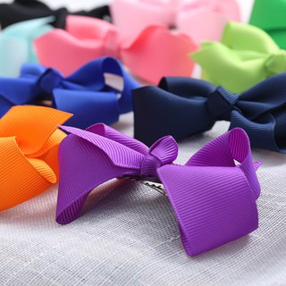 Set 20 Kẹp Tóc Nơ Nhiều Màu Cho Bé Gái
