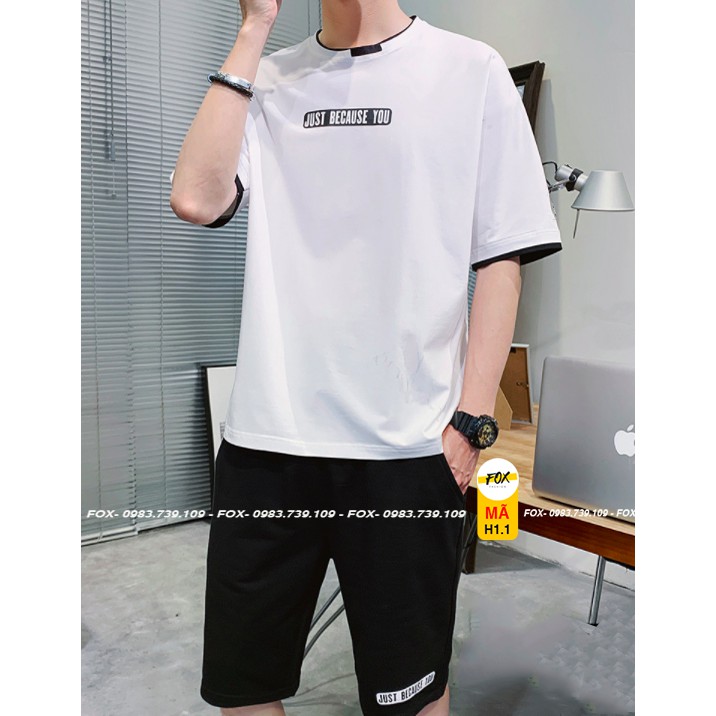 [Bộ hè nam 2021 - Hàng loại 1 - Big size: 40- 115kg ] [ Bộ quần áo thể thao nam bộ hè ngắn tay - hàng chuẩn y hình] | BigBuy360 - bigbuy360.vn