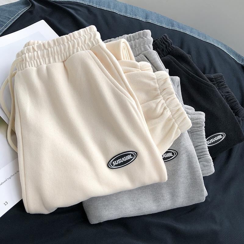 [Rẻ Vô Địch] Quần Bom Jogger Thêu Logo Quảng Châu Dày Dặn Chất Nỉ Bông