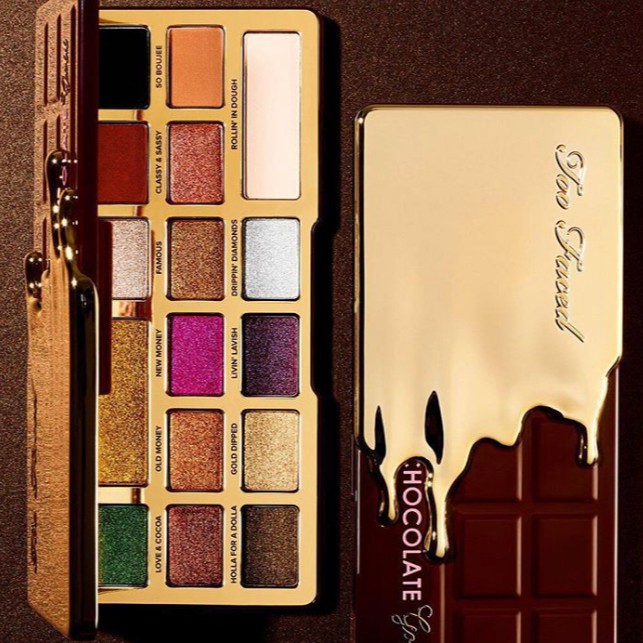 MUA 1 TẶNG 1 - Bảng mắt Too Faced Chocolate Gold Eyeshadow Palette