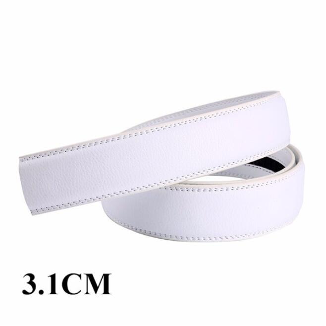 Mới Thắt Lưng Da Phối Khóa Tự Động 3.1cm Chất Lượng Cao Cho Nam