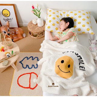 Chăn mền vải lông cừu siêu nhẹ cho bé