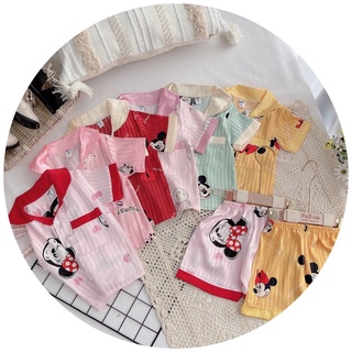 🌸 Bộ Pijamas 🌸 Bộ Ngủ Lụa Latin Cộc Đùi