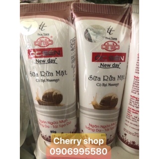 Sữa rửa mặt ngăn ngừa mụn trắng da tái tạo da OHIO Ốc sên newday