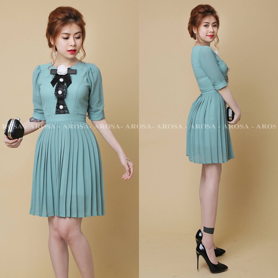 Đầm dự tiếc cao cấp Arosa - MS4363