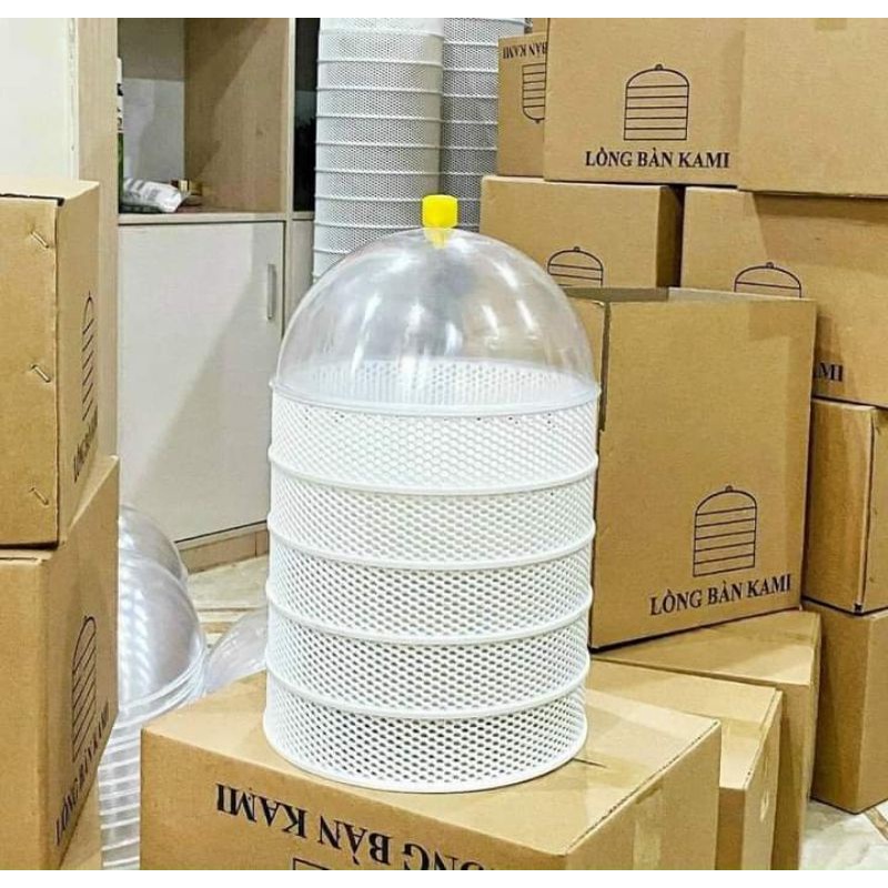 LỒNG BÀN GẤP GỌN 5 TẦNG KAMI